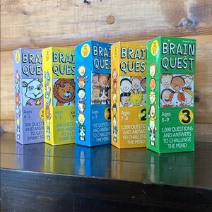 Brain Quest, Pre-K to Grade 3 Bundle